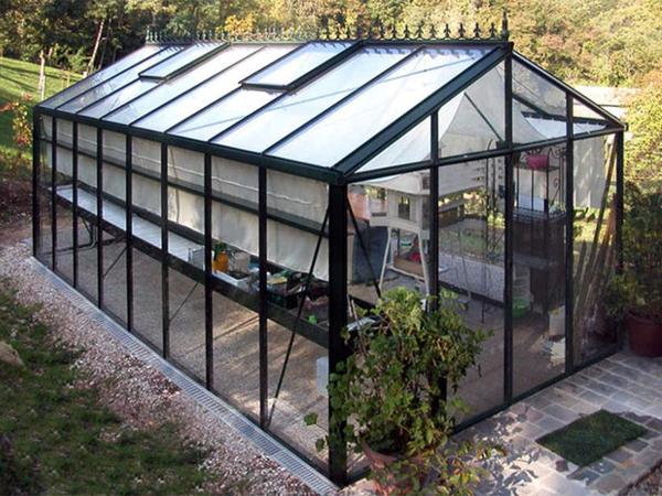 Royal victorian glass greenhouse