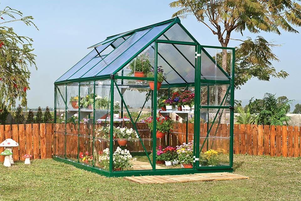 Conventional Greenhouse for hobby gardeners
